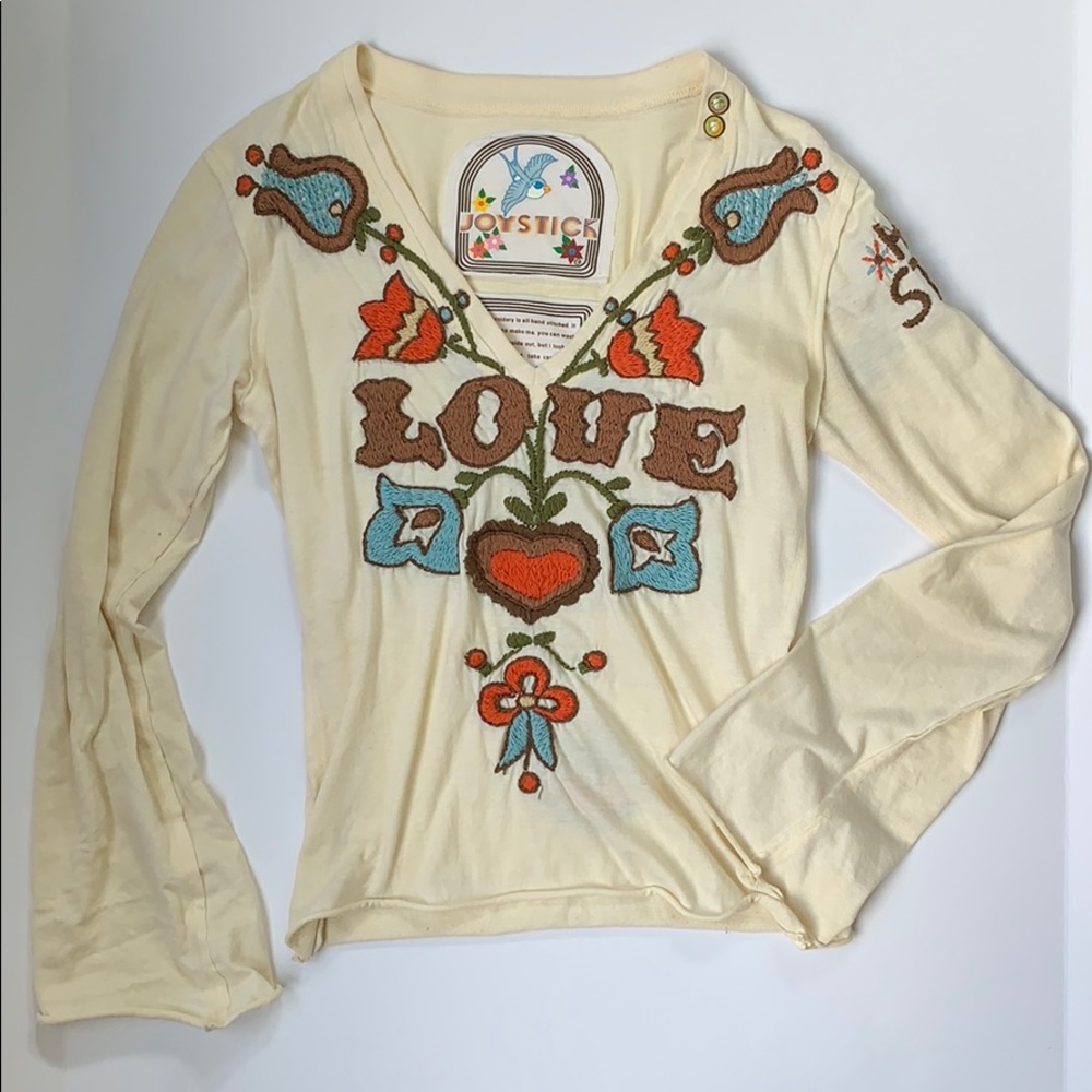 Joystick hand woven shirt